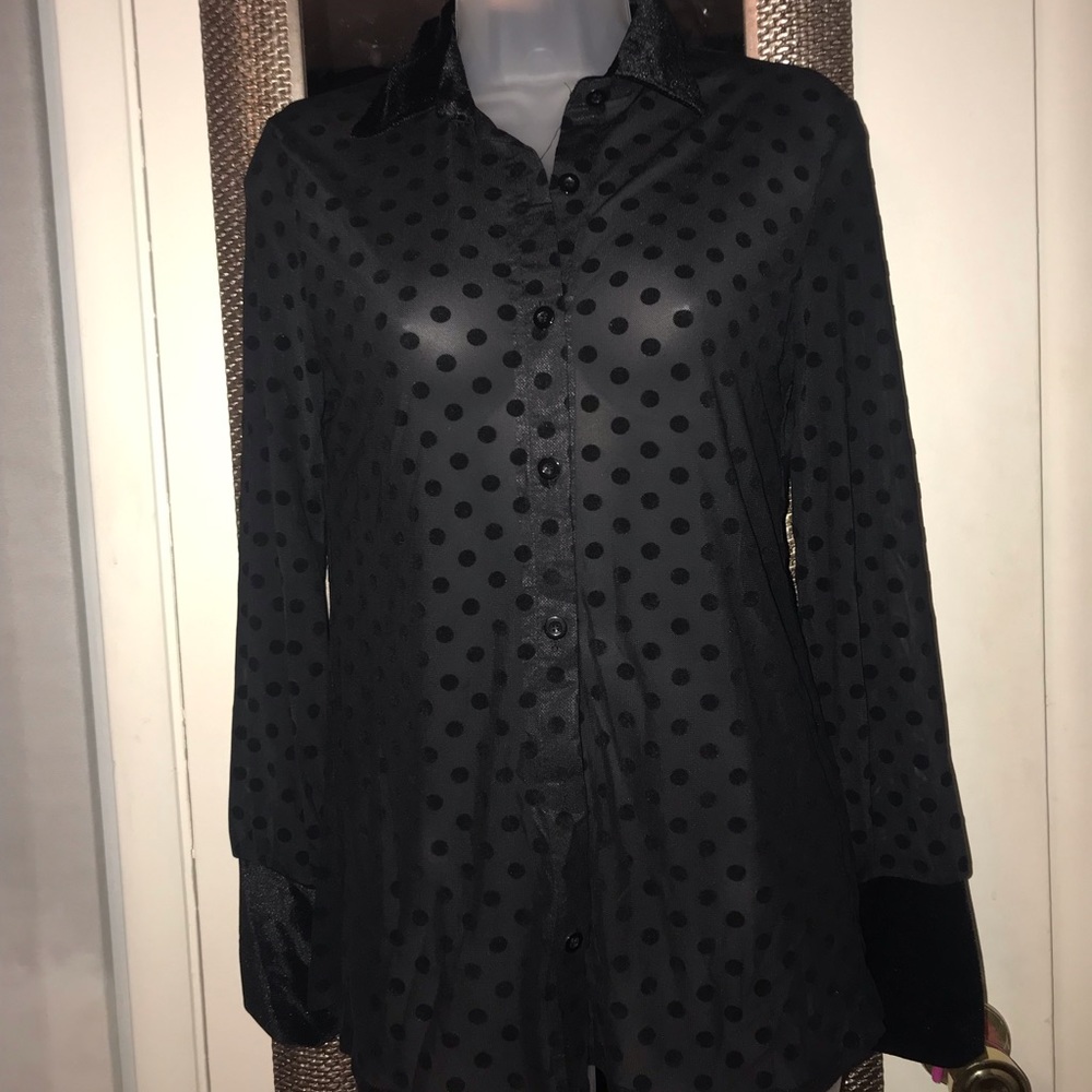 Women See-through blouse